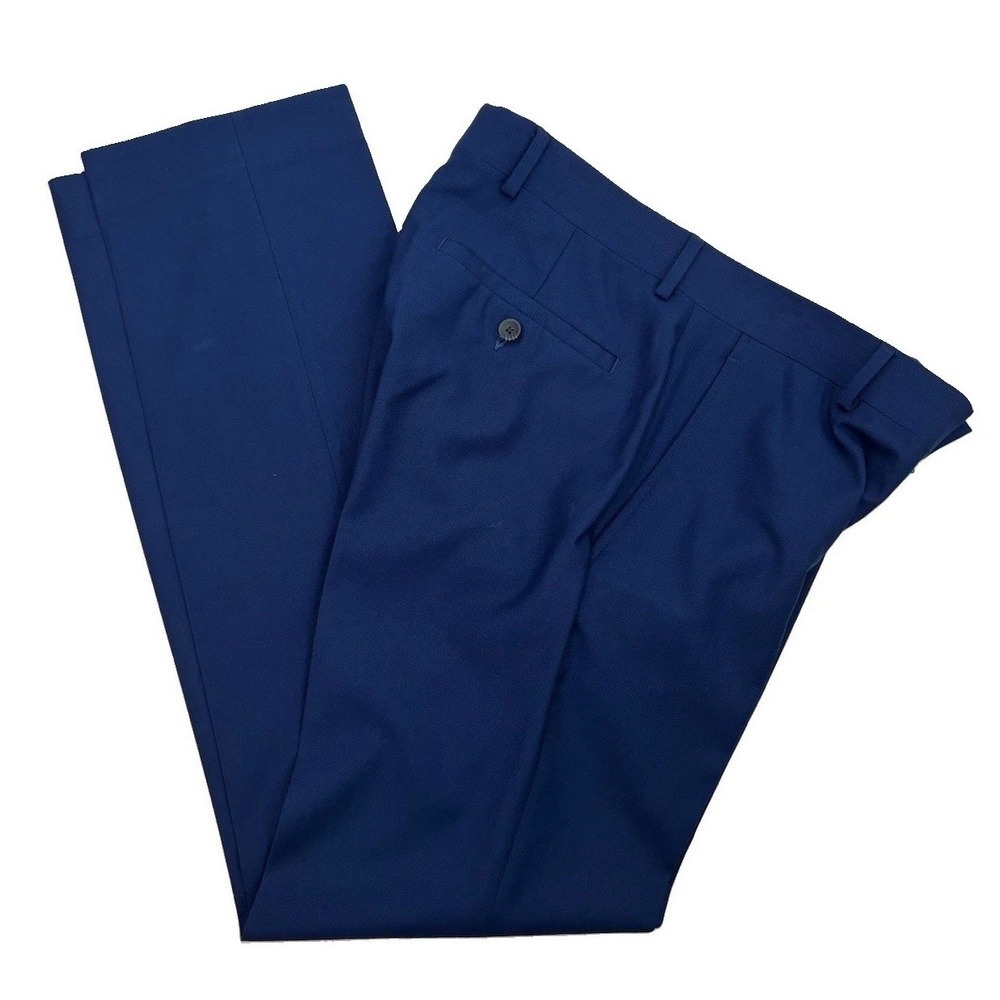 Reaction Kenneth Cole Techni-Cole Performance Pant Blue Measures 32W 30L
